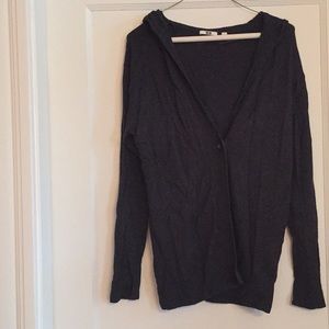 Hooded Uniqlo cardigan size S